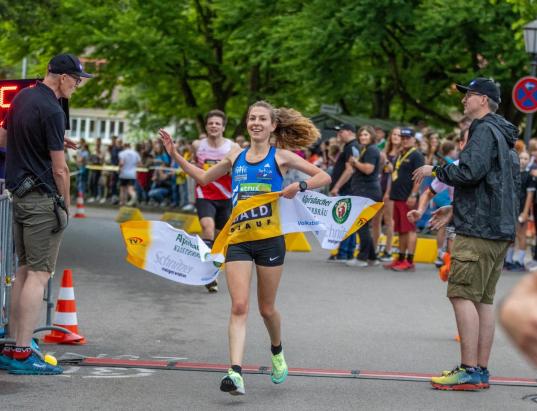 Meike Freudenreich setzte sich bei den Frauen durch.