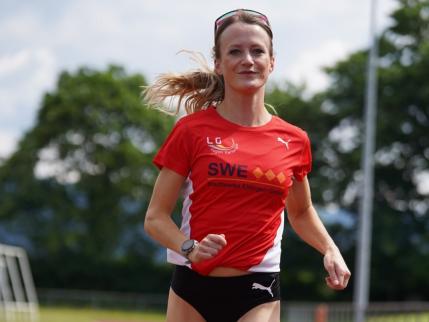 Mehrfache deutsche Vizemeisterin über 10 km und Marathon-Topläuferin Melina Wolf von der LG Region Karlsruhe startet in Seelbach